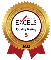 Logo for Maryland EXCELS quality rating five